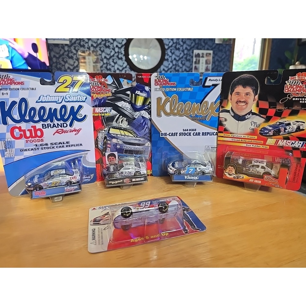 Lot Of 5 Racing Champions Nascar Cars New In Packaging
